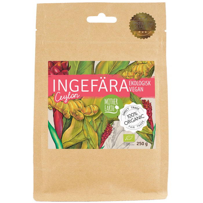 Ingefära Ceylon mald, 250 g ekologisk - undefined