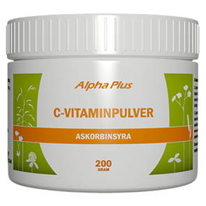 C-vitaminpulver, 200 g - Alpha Plus