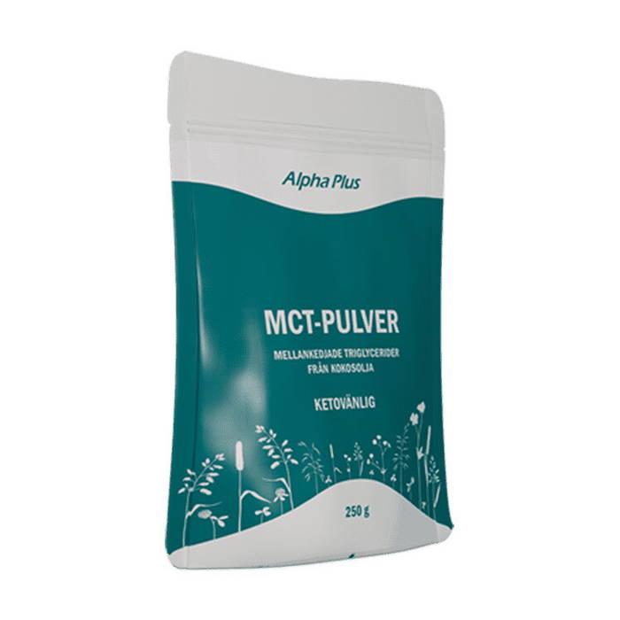 MCT pulver, 250 g - Alpha Plus