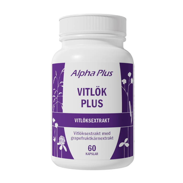 Vitlök Plus, 60 kapslar - Alpha Plus