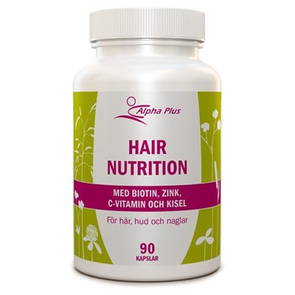 Hair Nutrition, 90 kapslar - Alpha Plus