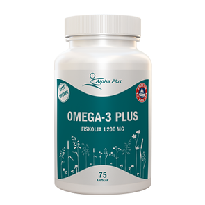 Omega-3 Plus, 75 kapslar - Alpha Plus