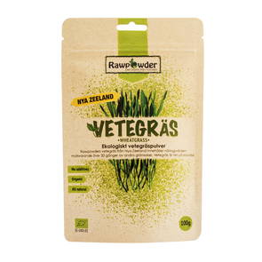 Vetegräs New Zealand, 100g pulver ekologisk - Rawpowder