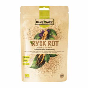 Rysk Rot Sibirisk Ginseng, 100g pulver - Rawpowder