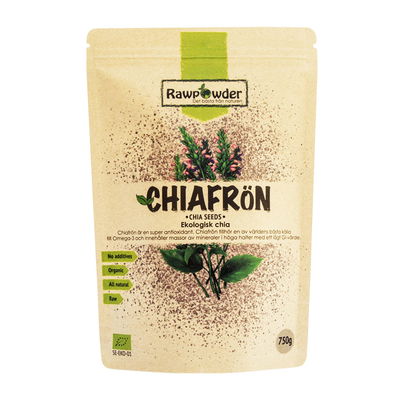 Chiafrö, 750g ekologisk - Rawpowder