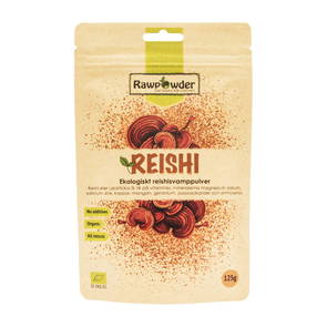 Reishi lacktickasvamp, 125g pulver ekologisk - Rawpowder