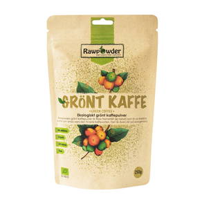 Grönt Kaffe, 250g pulver ekologisk - Rawpowder