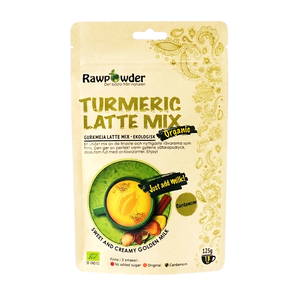 Turmeric Latte Mix Cardamom, 125g ekologisk - Rawpowder