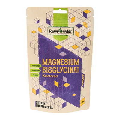 Magnesium Bisglycinat, 175g - Rawpowder