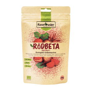 Rödbeta, 200g pulver ekologisk - Rawpowder