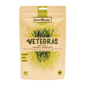 Vetegräs, 200g pulver ekologisk - Rawpowder