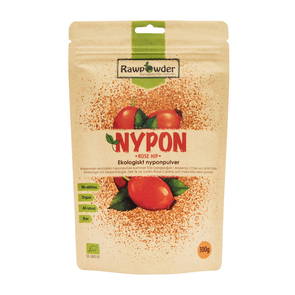 Nyponpulver, 300g ekologisk - Rawpowder