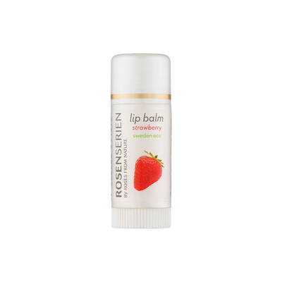 Lip Balm Strawberry, 7,5 ml - Rosenserien