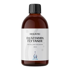 D3-vitamin flytande, 500 ml - Holistic