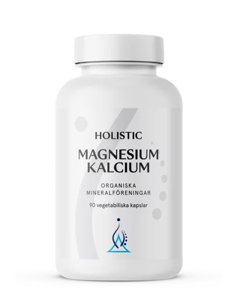 Magnesium-Kalcium 80/40 mg, 90 kapslar - Holistic