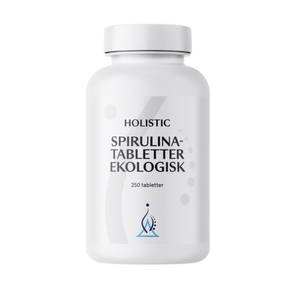 Spirulinatabletter, 250 tabletter ekologisk - Holistic