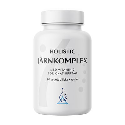 Järnkomplex, 90 kapslar - Holistic