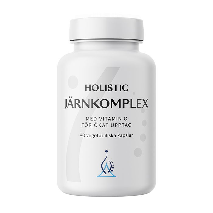 Järnkomplex, 90 kapslar - Holistic