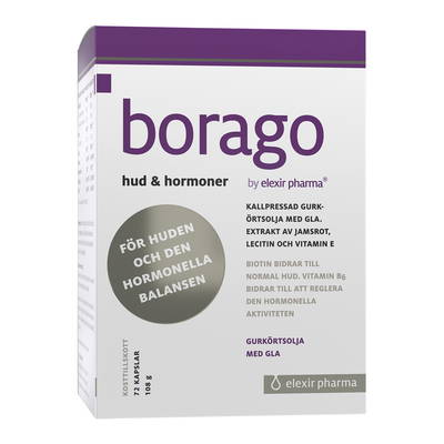 Borago, 72 kapslar - Elexir Pharma