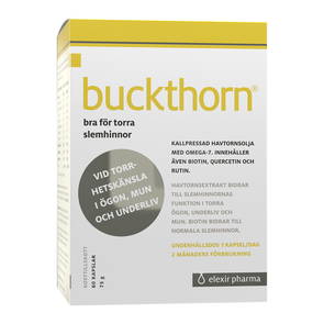 Buckthorn, 60 kapslar - Elexir Pharma