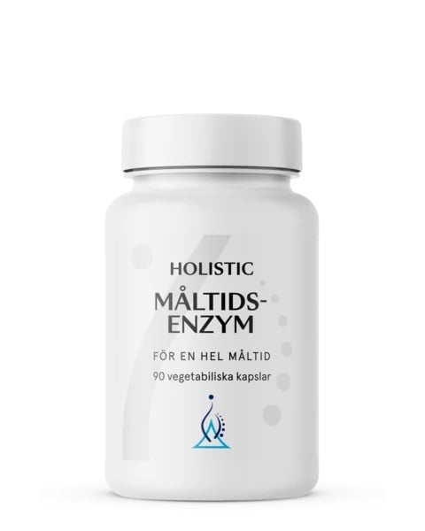 Måltidsenzym, 90 kapslar - Holistic