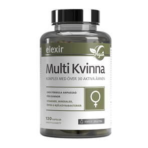 Multi Kvinna, 120 kap - Elexir Pharma