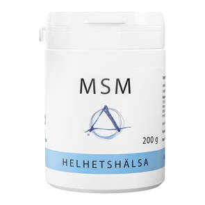 MSM pulver, 200 g - Helhetshälsa