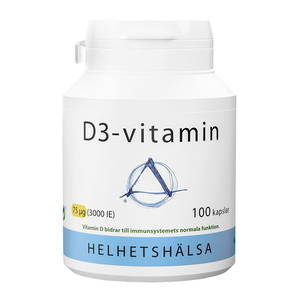 D3-vitamin 3000IE, 100 kapslar - undefined