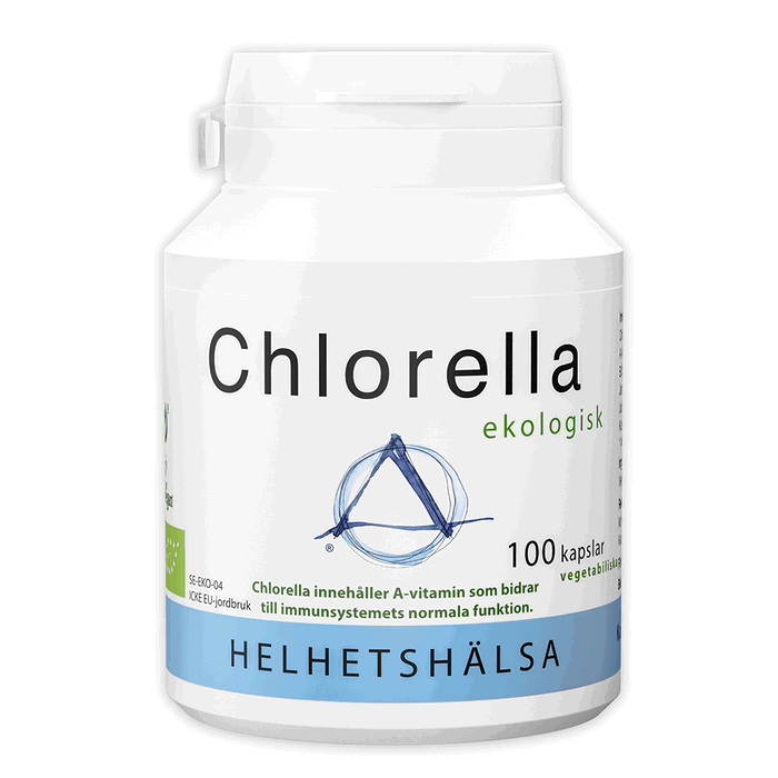 Chlorella, 100 kapslar ekologisk - Helhetshälsa