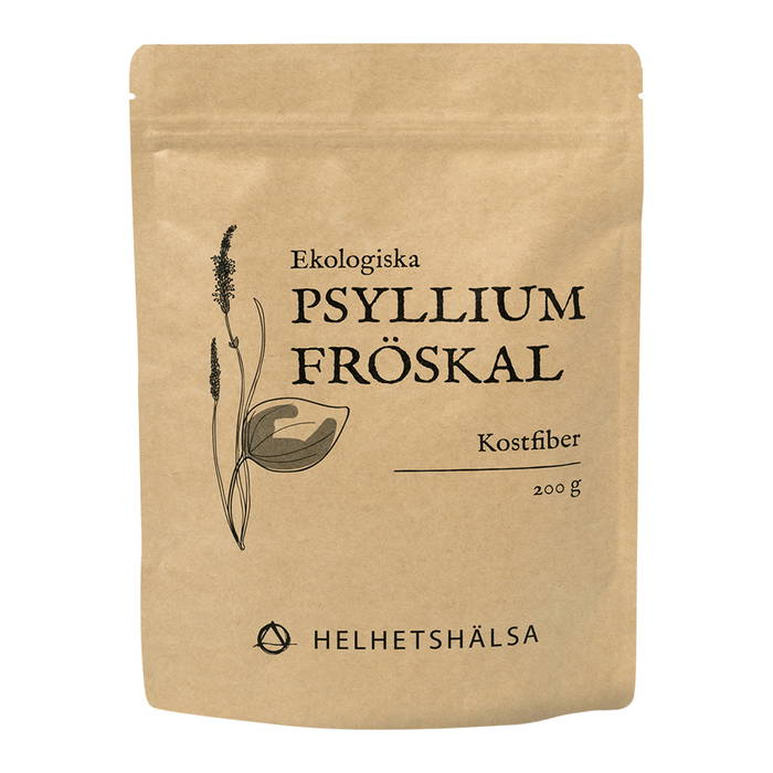 Psylliumfröskal, 200g ekologisk - Helhetshälsa