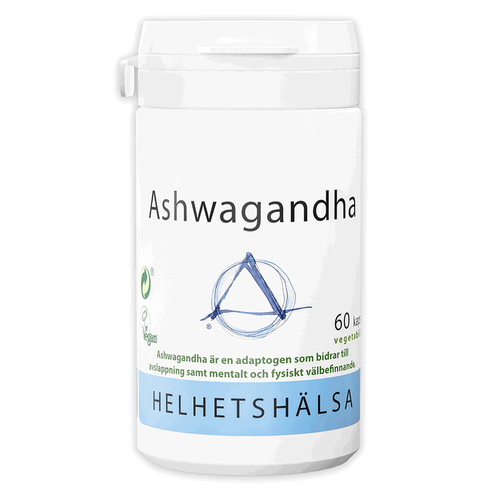 Ashwagandha, 60 kapslar - Helhetshälsa