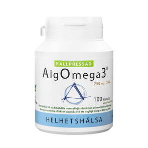 AlgOmega3 Kallpressad 500 mg, 100 kapslar - undefined