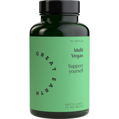 Multi Vegan, 60 kapslar - Great Earth