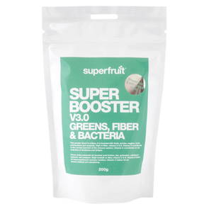 Super Booster V3.0 Greens fiber & bacteria, 200g - Superfruit