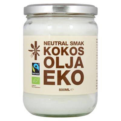 Kokosolja Neutral, 500ml ekologisk - Superfruit