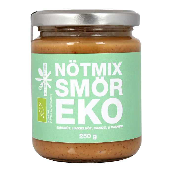 Nötmix smör, 250g ekologisk - Superfruit