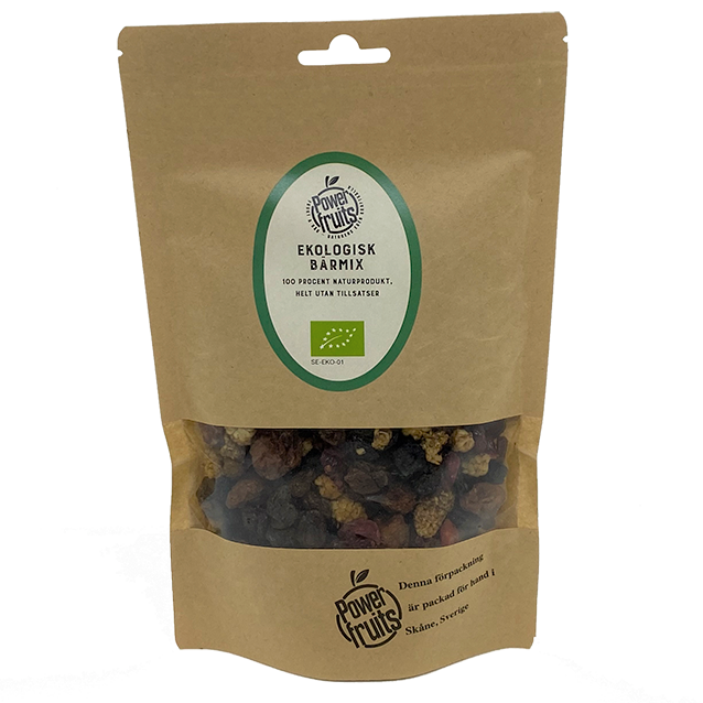 Bärmix, 250 g ekologisk - Powerfruits