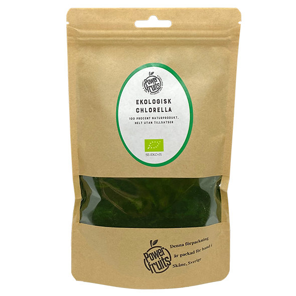 Chlorella, 250 g ekologisk - Powerfruits