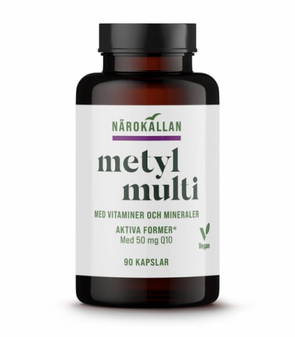 Metyl Multivitamin, 90 kapslar - Närokällan