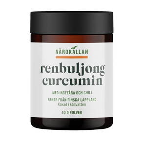 Renbuljong Curcumin Ingefära & Chili, 40 g - Närokällan