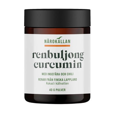 Renbuljong Curcumin Ingefära & Chili, 40g - Närokällan