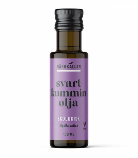 Svartkumminolja ekologisk, 100 ml - Närokällan