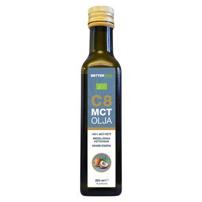 C8 MCT Olja, 250ml ekologisk - Better You