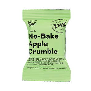 Organic No-Bake Apple Crumble , 12x35g ekologisk - DIG