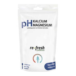 pH Kalcium Magnesium, 300g - Re-fresh Superfood