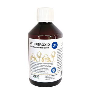 Väteperoxid 3%, 300ml - Re-fresh Superfood