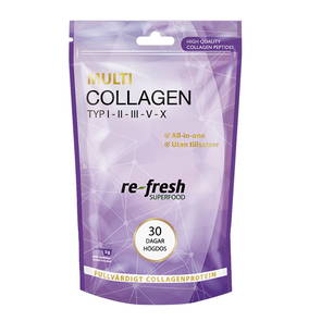 Multi Collagen 30 Dagar Högdos, 150 g - Re-fresh Superfood