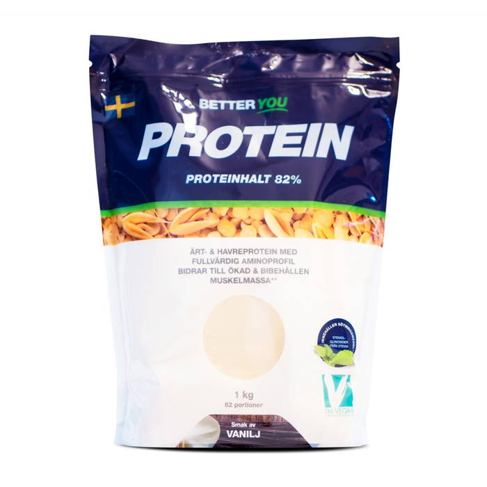 Ärt & Havre Protein Vanilj, 1kg - Better You