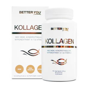 Premium Kollagen, 120 kapslar - Better You