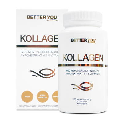 Premium Kollagen, 120 kapslar - Better You